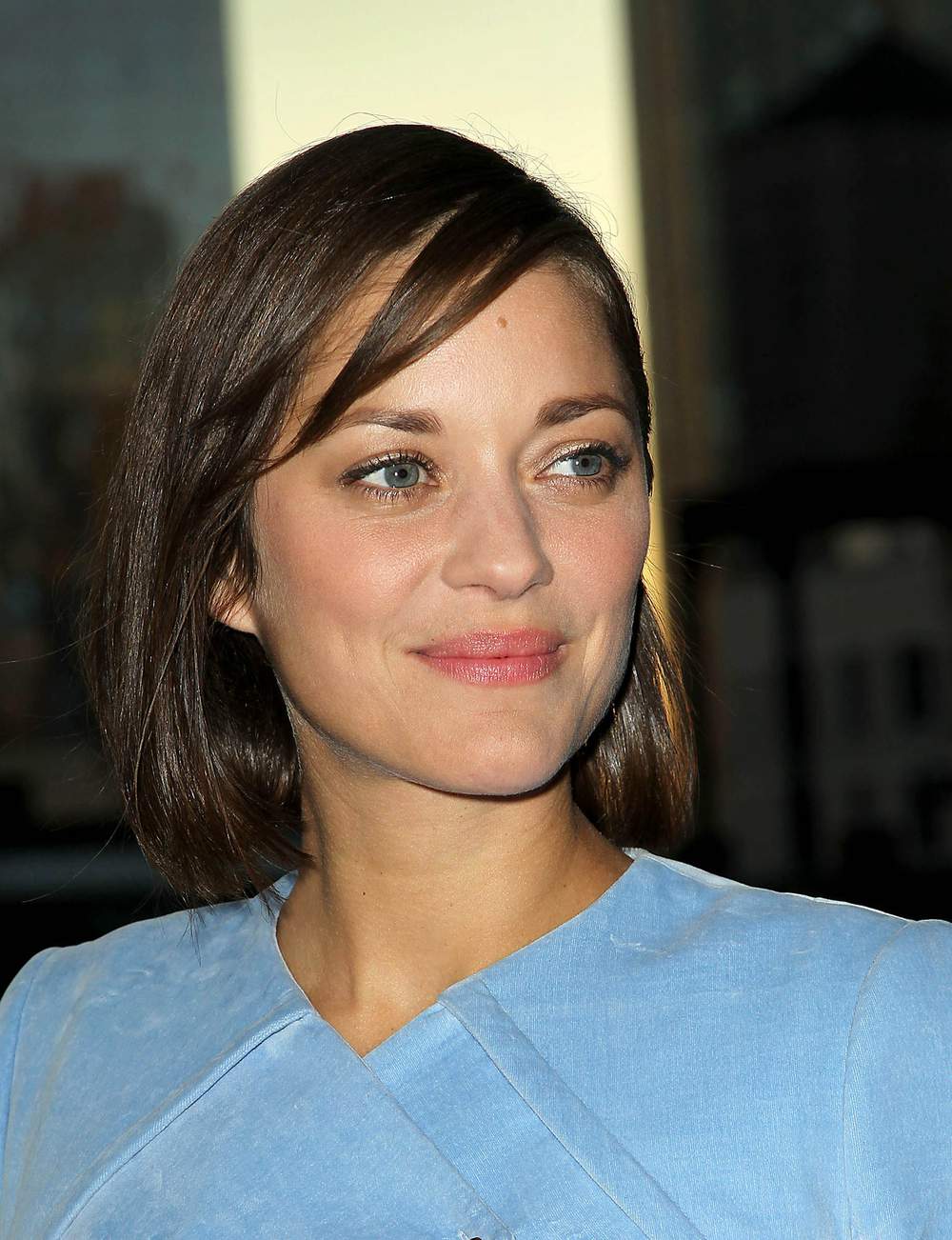 Le carré lisse de Marion Cotillard