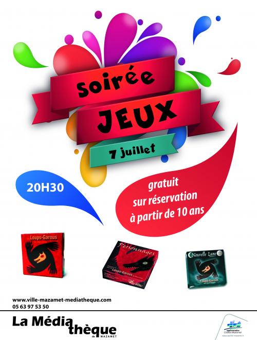 Soirée jeux