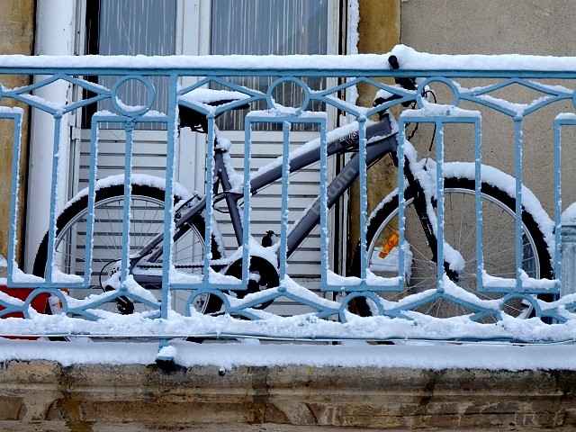 Metz sous la neige 25 Marc de Metz 06 02 2012