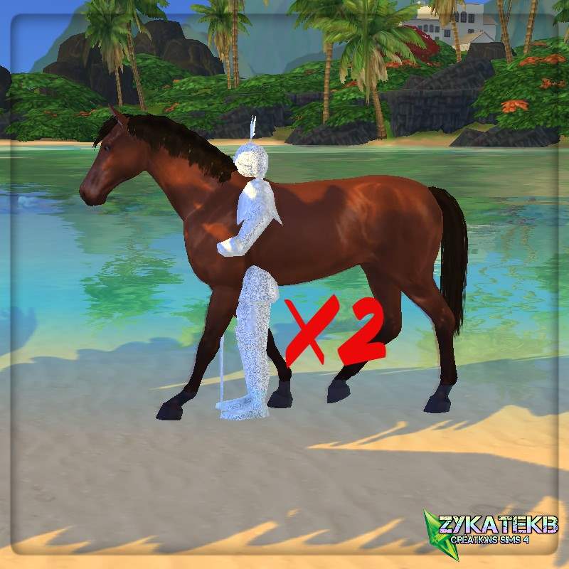 Ballade a cheval - Zykatekb Créations Sims 3 et Sims 4