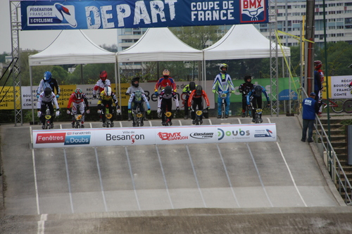 3eme est 4eme manche coupe de france BMX 2017 Besancon  15 est 16 avril 2017