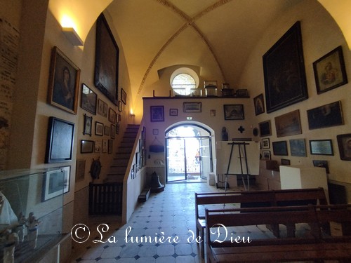 Antibes, la chapelle de la Garoupe