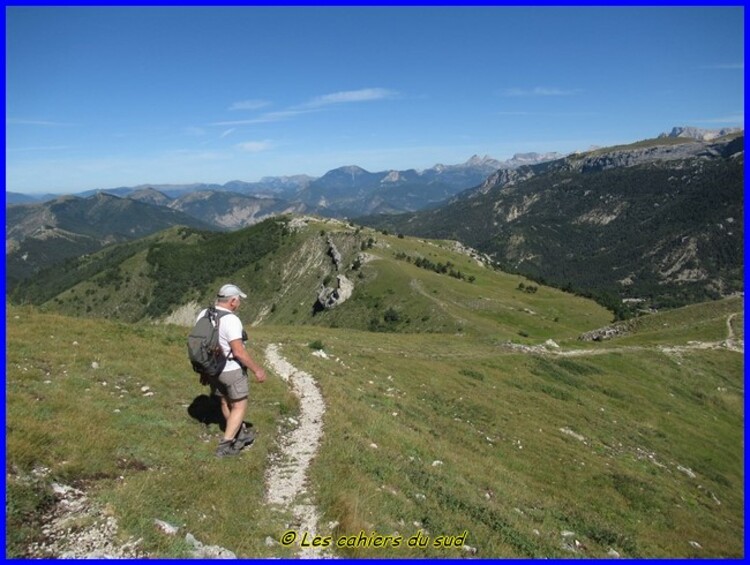 Hautes Alpes, le sommet de la petite Céüse