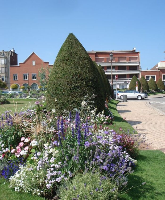 Calais belle ville en fleurs.