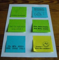 Imprimer sur des post'it