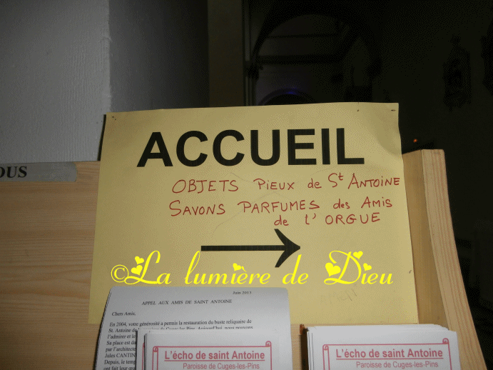 Cuges les pins : église Saint Antoine de Padoue