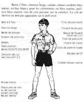 L'uniforme scout (12 à 17 ans ) | Scoutisme, Cols de chemise, Scout