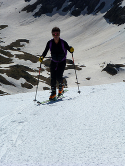 Le Président, l'Eclaireur, le Belge et le Novice à Gavarnie