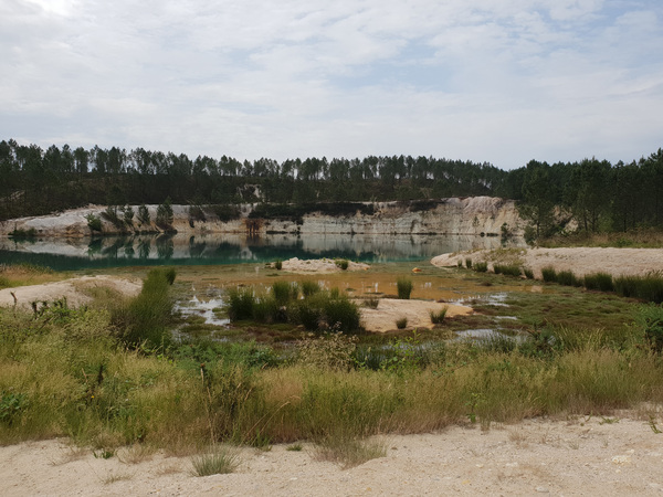 Les lacs bleus de Guizengeard