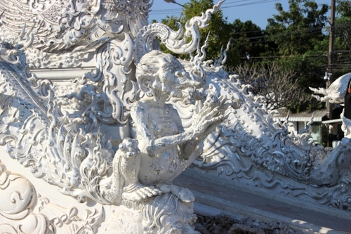 Le temple blanc à Chang Rai