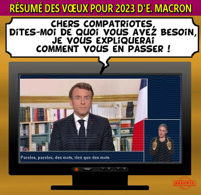 Voeux 2023 d'E. Macron