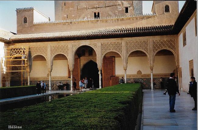 Grenade ( visite  de l'Alhambra )