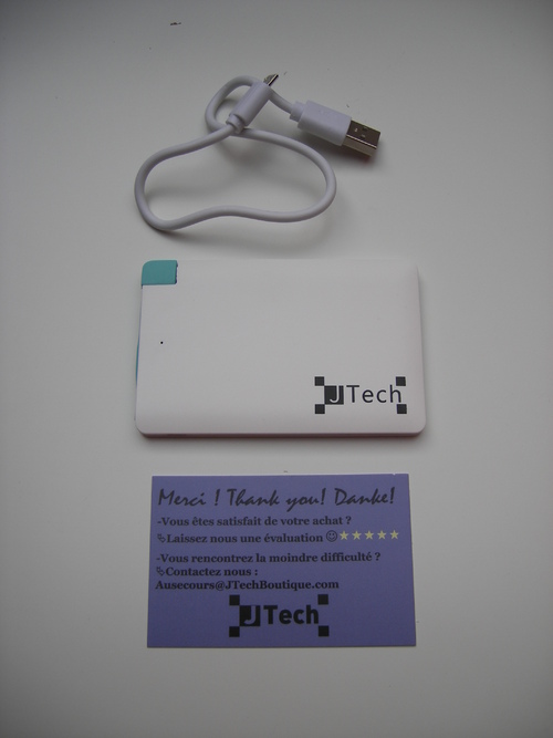 JTech Batterie externe 2500mAh 