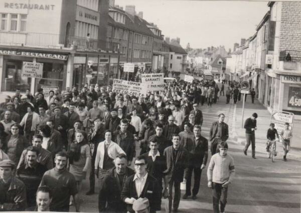 Souvenirs de mai 68 ...à Châtillon sur Seine