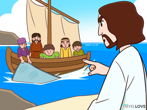 Jésus apparait à Simon Pierre et aux disciples
