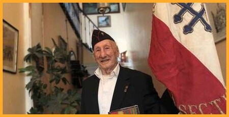 * Heureux anniversaire à  Marcel Barbary ancien de la 1ère DFL pour ses 105 ans