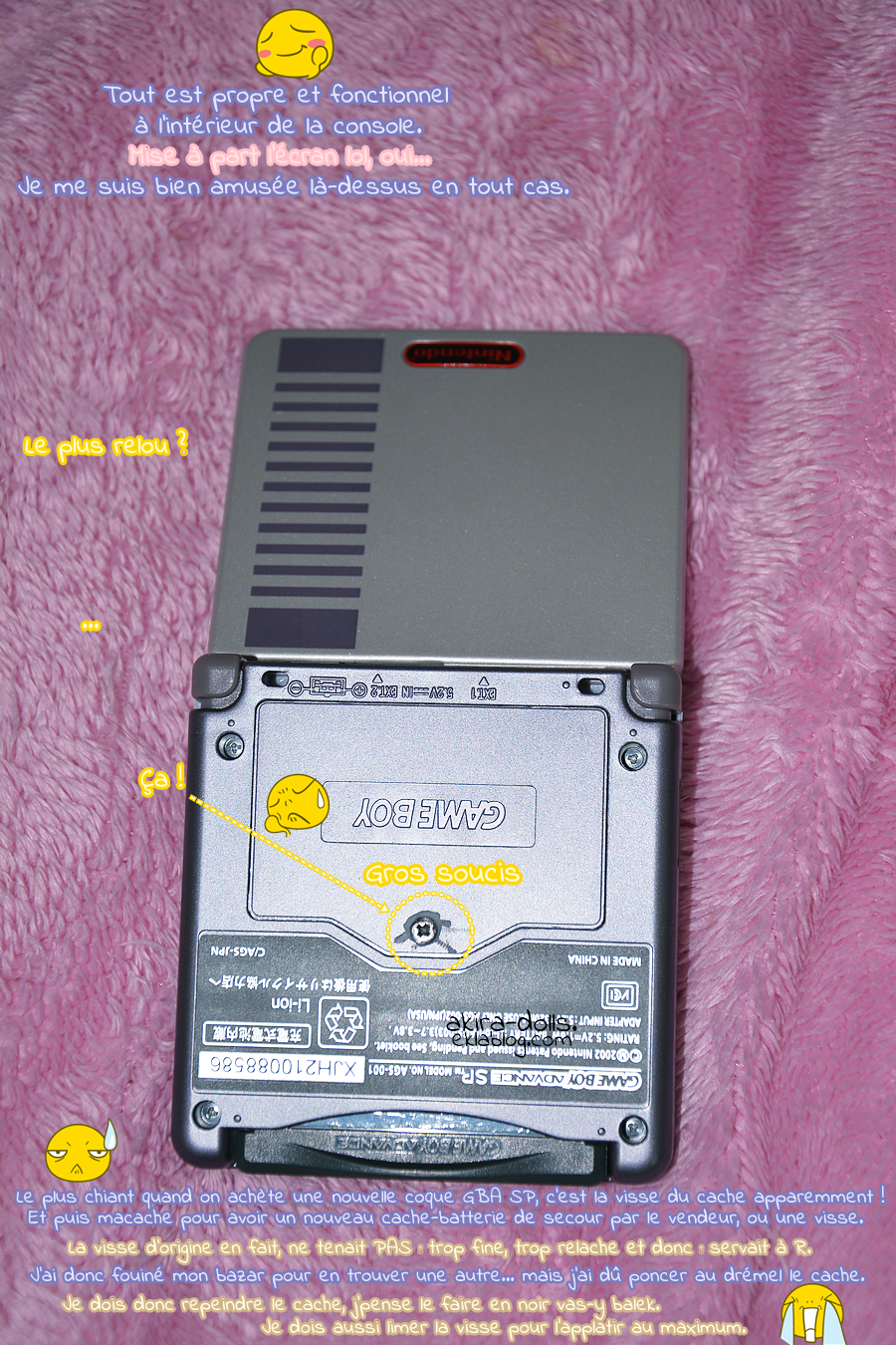 Gameboy SP GBA Nintendo