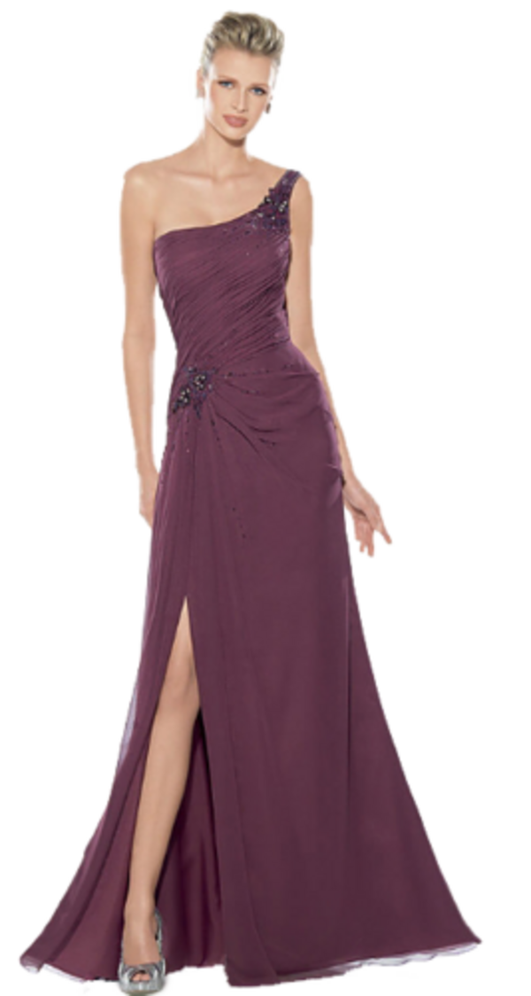 Femme robe de soirée