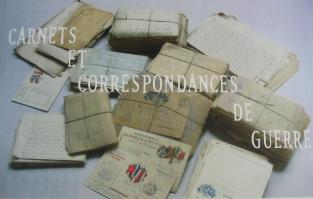 Expositions en prêt Carnets et correspondance de guerre