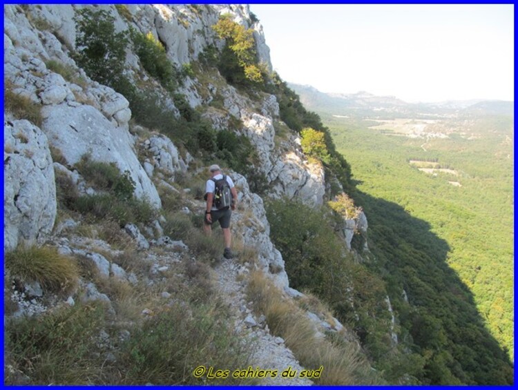 Sainte Baume, voie Gombault-sentier Estruch