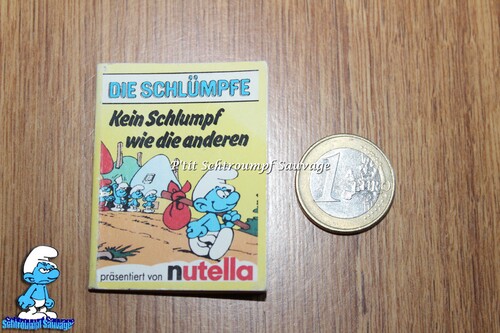 Mini BD Schtroumpf "Kein Schlumpf wie die anderen" NUTELLA