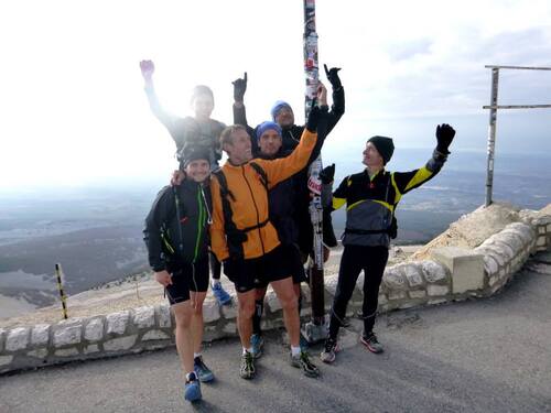 Ascension du mont Ventoux face nord par les sentiers