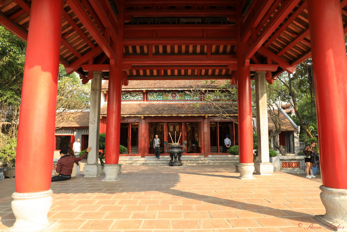 Le temple Ngoc Son, Hanoï, Viêt Nam