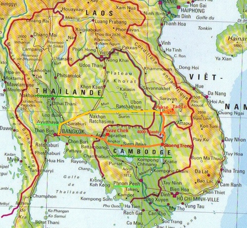 Etape 4, suite et fin : Le sud du Laos