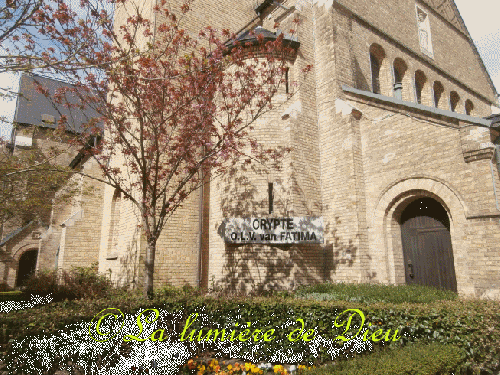 La Panne : Crypte Notre-dame de Fatima