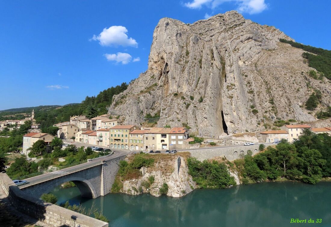 une pause à Sisteron -2