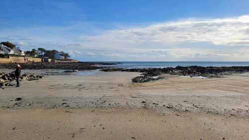 Rando à Carnac le 18 01 2024 .30 Randonneurs ont marché 13 km avec  un beau soleil  mais toujours bien froid !!!!!.