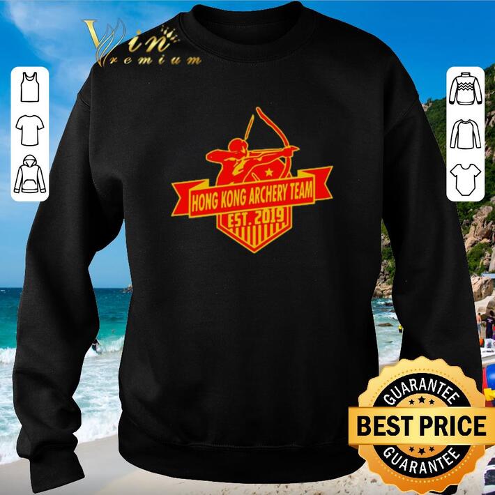 Funny Hong Kong Archery Team Est 2019 shirt