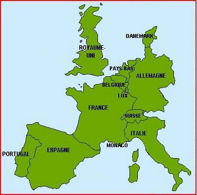 quelles sont les régions limitrophes de France ? - Nosdevoirs.fr
