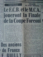 Finale Coupe Forconi FC Blida-MCA 3-1