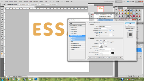 Tutoriel pour Utilisation Styles ou Actions Photoshop