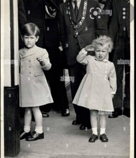 Anciennes photos d'enfants royaux