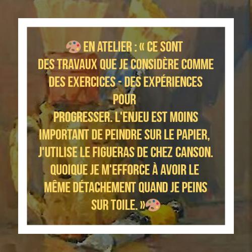 Dessin et peinture - vidéo 3281 : Nature morte aux pinceaux - huile, acrylique.