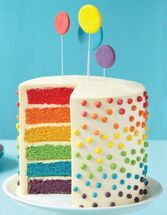 Rainbow cake minion - Rainbow cake, les créations bluffantes de Pinterest - Elle à Table: 