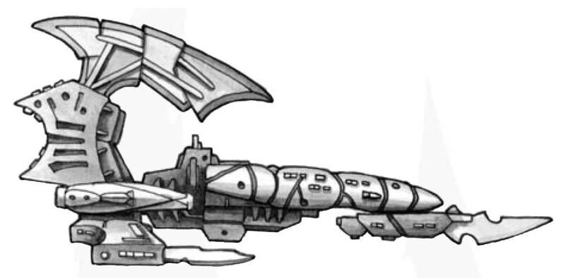 [BFG] Escorteurs de la flotte Eldar Noir: configuration Impaler