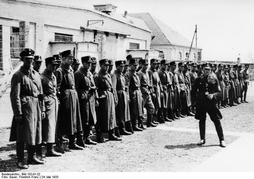Les premiers SS à Dachau 1933