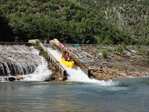 descente des gorges de l'hérault en canoë... 