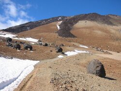 Le parc national du Teide , c' est  ...