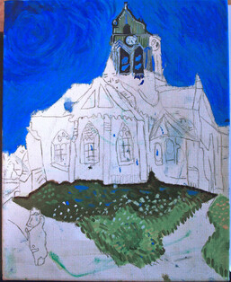 Van Gogh - L'église d'Auvers-sur-Oise