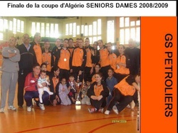 2009 MCA Dames Vainqueur de la Coupe d'Algérie