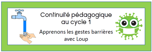 Apprenons les gestes barrières avec Loup