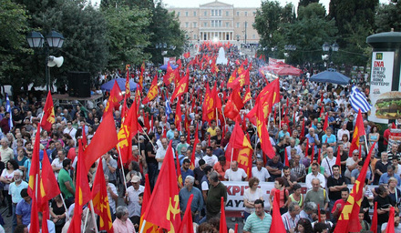 Référendum du 5 Juillet en Grèce-la position du Parti Communiste de Grèce (KKE)
