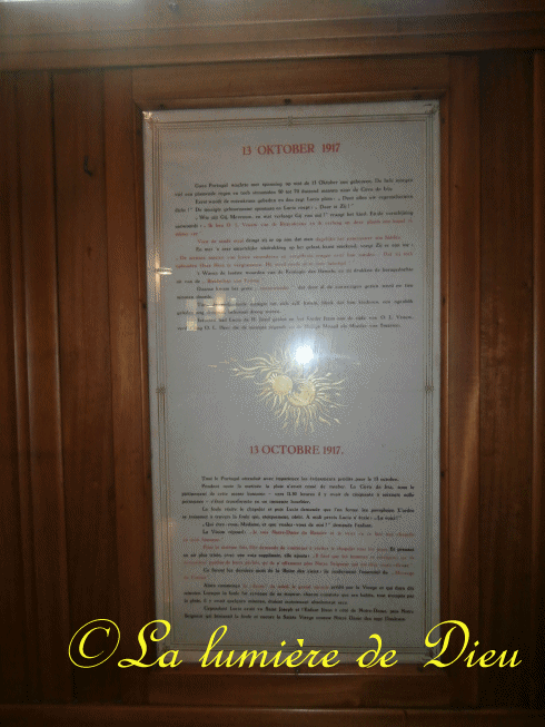 La Panne : Crypte Notre-dame de Fatima