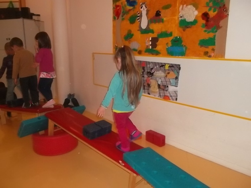 Parcours à l'école