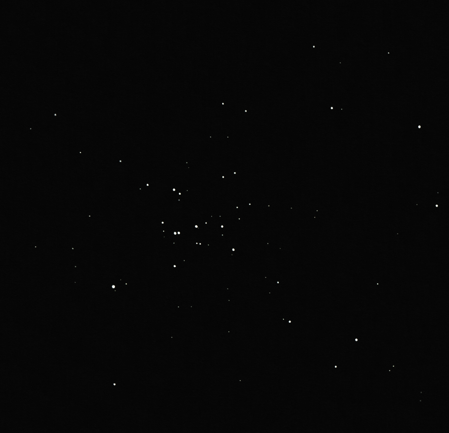 M36 open cluster