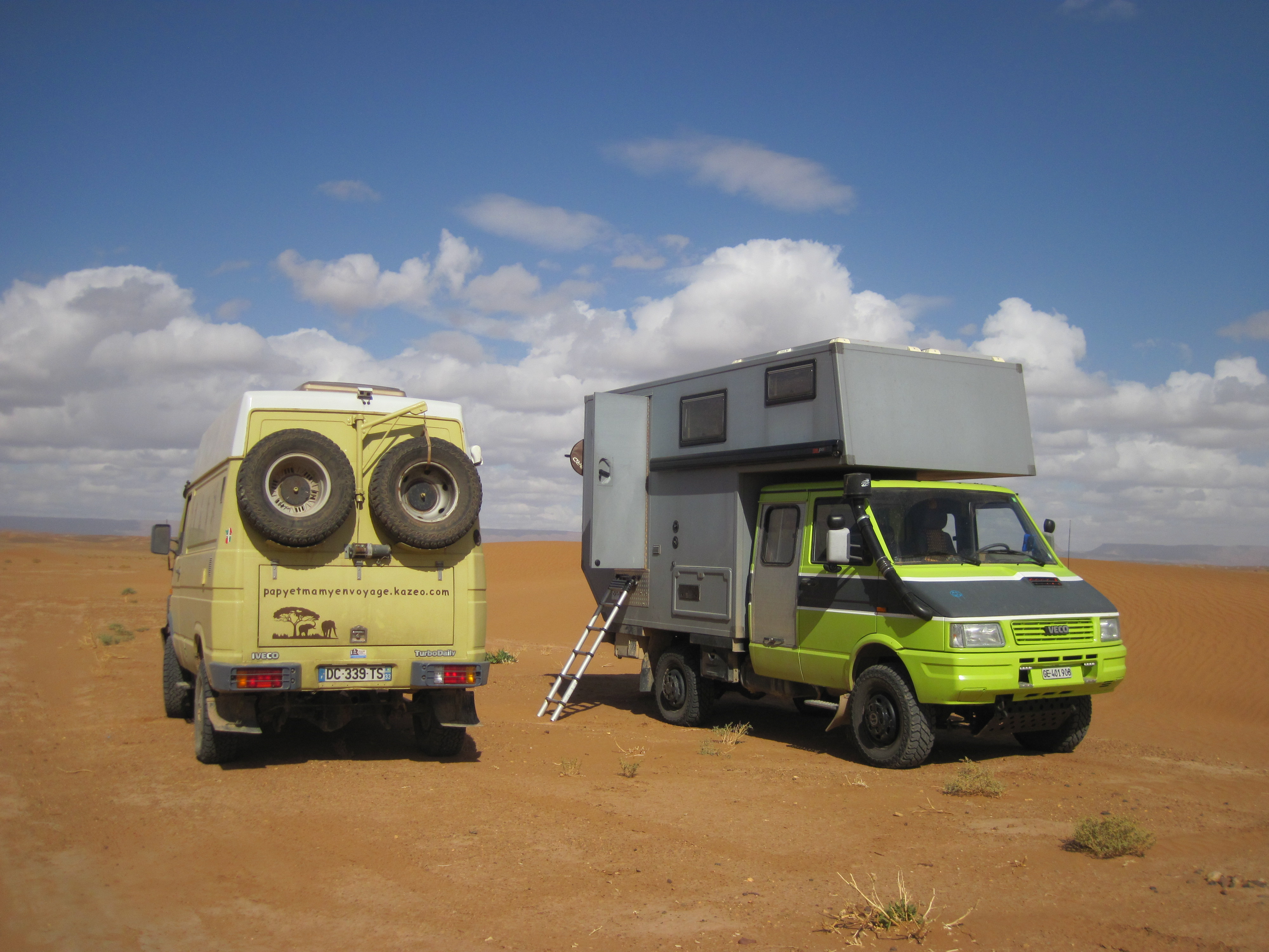 Nos compagnons de voyages Suisses